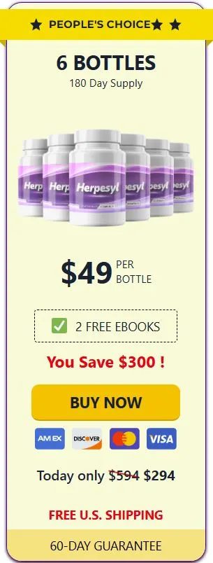 Herpesyl 6 Bottle Price